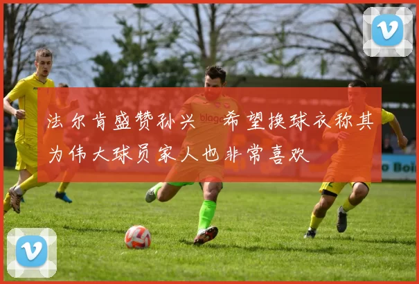 法尔肯盛赞孙兴慜希望换球衣称其为伟大球员家人也非常喜欢